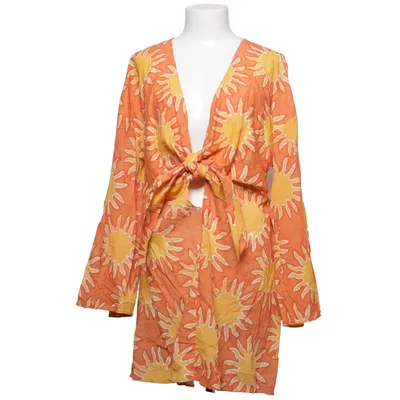 Robe de plage (Jaune, Orange, Blanc) de Simon Miller x Mango