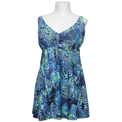 Swim dress (Blue, Green, Multicolored) from Naturana Elastane, Polyamide, Polyester