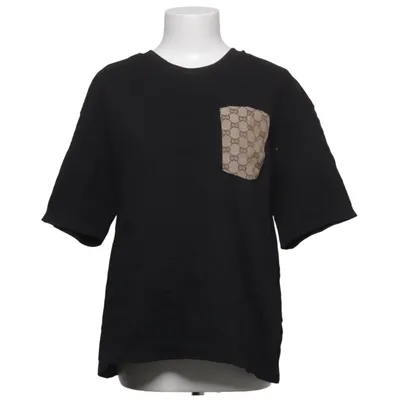 T-shirt (Zwart, Bruin) van Azzurro Katoen
