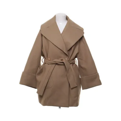 Kappa (Brun) från Carven Polyester, Ull