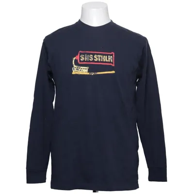 Långärmad t-shirt (Blå) från SNS Bomull