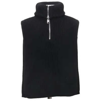 Col (Noir) de COS Coton, Laine