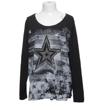 Long sleeve T-shirt (Black, Gray) from BPC Selection Cotton, Elastane
