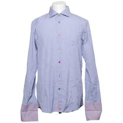 Shirt (Blauw, Wit) van Chadburry Katoen