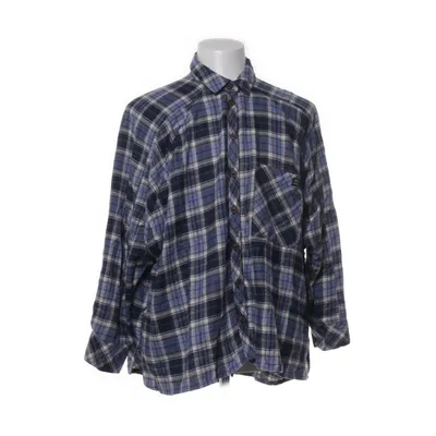 Flanellskjorta (Blå, Vit) från Urban Outfitters Polyester, Viskos