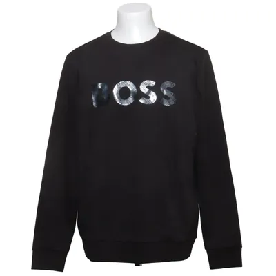 Collegetröja (Svart) från Boss Bomull, Polyester