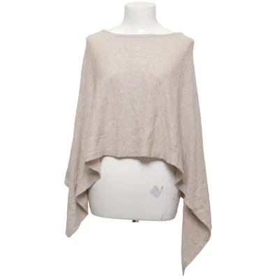 Poncho (Beige) from Cashmere Cashmere, Polyamide, Viscose, Wool