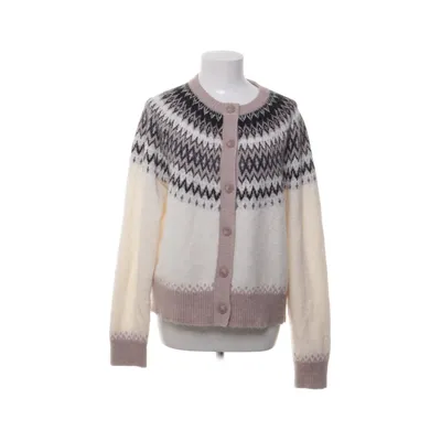 Cardigan (White, Multicolored) from Holly & Whyte by Lindex Acrylic, Elastane, Polyamide, Polyester, Wool