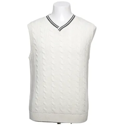Pull sans manches (Blanc) de Jack & Jones Acrylique, Laine