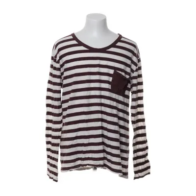 T-shirt à manches longues (Blanc, Violet) de Hope Coton