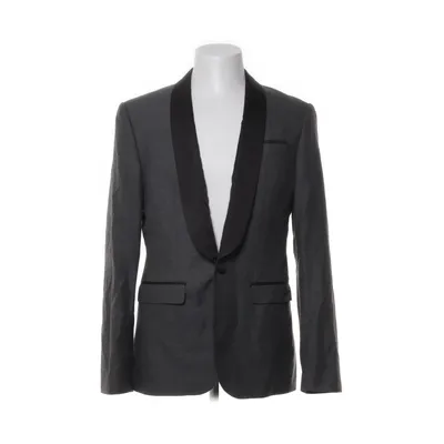 Smokingkavaj (Grå, Svart) från River Island Acetat, Polyester, Viskos