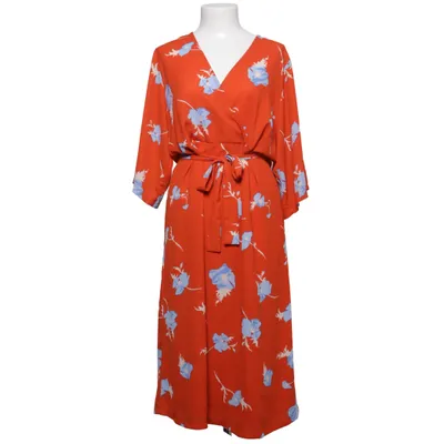 Wrap dress (Red, Blue) from Just Polyester, Viscose
