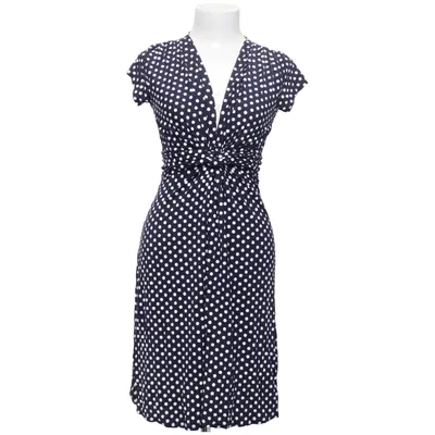 Wikkeljurk (Blauw, Wit) van Krisp Elastaan, Viscose