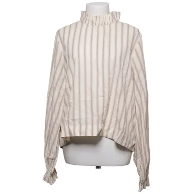 Blouse (Beige, Brown) from Skall Studio Organic cotton