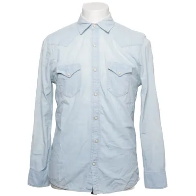 Denim blouse (Blauw) van Sandro Paris Katoen