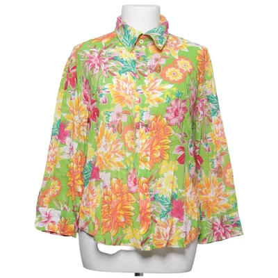 Shirt (Groen, Geel, Oranje) van Hirsch Katoen