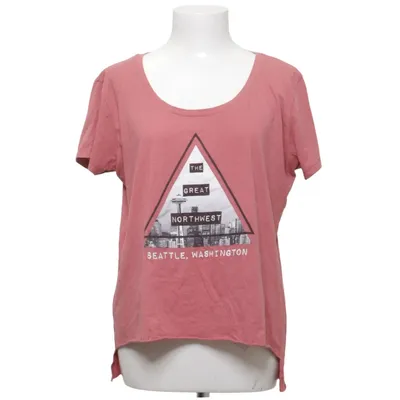 T-shirt (Rose) de Next Level Apparel Coton, Polyester