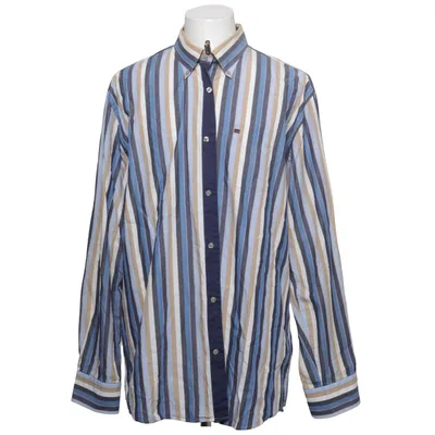 Shirt (Blauw, Bruin, Wit) van State of Art Katoen