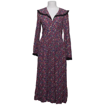 Maxi dress (Purple, Multicolored) from Ghost London Elastane, Polyamide, Viscose