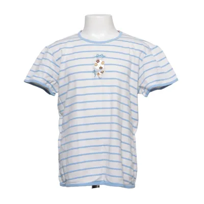 T-shirt (Blauw, Wit) van Calida Bodywear Katoen