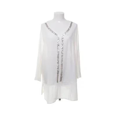 Blouse (Wit, Meerkleurig) van Woman by Tchibo Elastaan, Polyester, Viscose