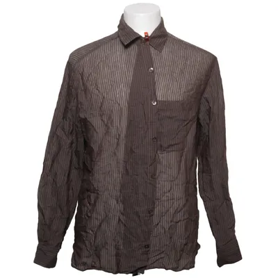 Chemise (Marron) de Zara Origins Coton, Polyamide, Viscose