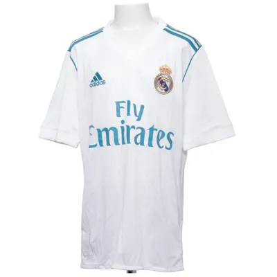 Fotbollströja (Vit, Blå) från Adidas Återvunnen polyester