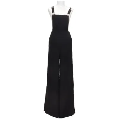 Tuinbroek (Zwart) van Collectif Elastaan, Polyamide, Viscose