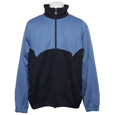 Trainingsjack (Blauw, Zwart) van Schneider Katoen, Polyester