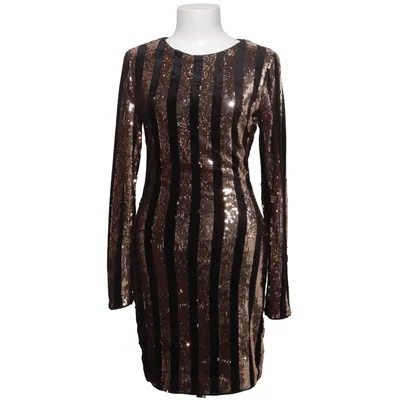 Robe de cocktail (Noir, Or) de Sunset Élasthane, Polyester