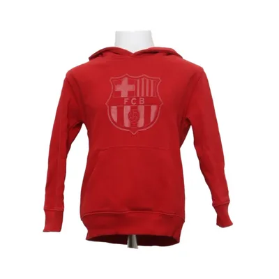 Capuchon sweater (Rood) van FC Barcelona Katoen, Polyester