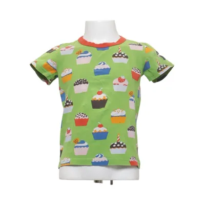 T-shirt (Green, Multicolored) from Polarn O. Pyret Cotton, Elastane