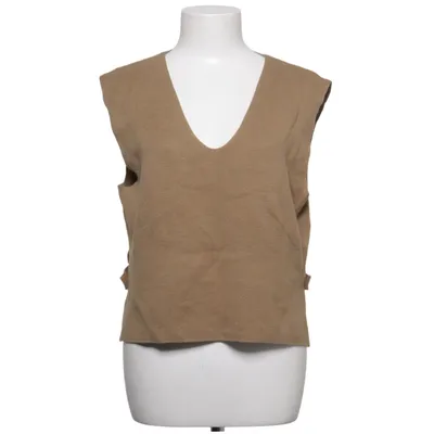 Pull sans manches (Beige) de Oui Acrylique, Coton