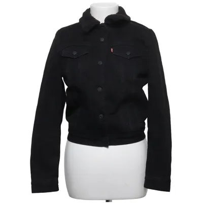 Fodrad jeansjacka (Svart) från Levi's Premium Bomull, Polyester
