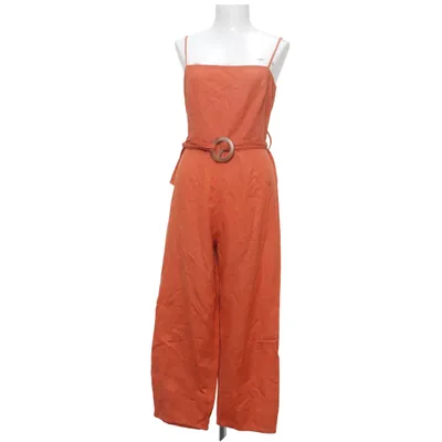 Jumpsuit (Orange) from ASOS Cotton, Linen