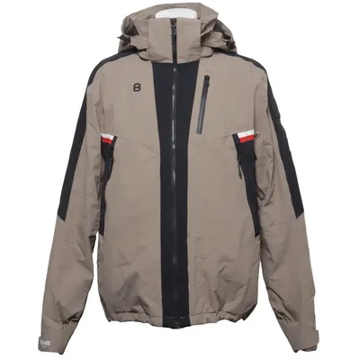 Outdoorjakke (Beige, Sort, Rød) fra 8848 Altitude Elastan, Polyamid, Polyester
