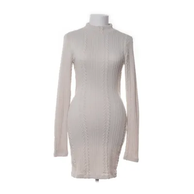 Turtleneck kjole (Open Back LS Dress) fra NLY One Elastan, Polyester