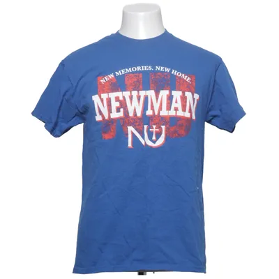 T-shirt (Blue) from Gildan Cotton, Polyester