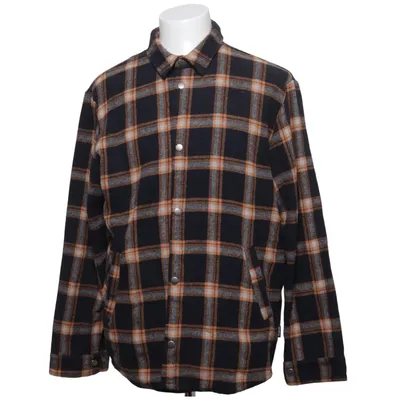 Överskjorta (Blå, Brun) från Madness Polyester, Ull