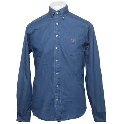 Jeansskjorta (THE INDIGO FITTED) från GANT Bomull