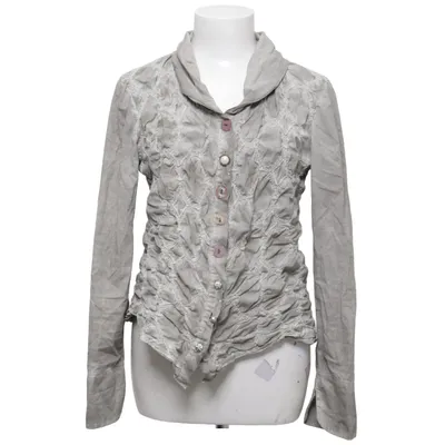 Blouse (Gray) from Piro Cotton, Elastane