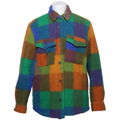 Surchemise (Multicolore) de Zara Polyester, Laine