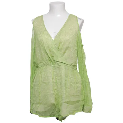 Jumpsuit (Cold Shoulder Wrap Romper) from Roser Cotton, Viscose