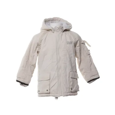 Winterjas (Beige, Wit) van Frank Dandy Katoen