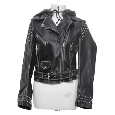 Bikerjacka (Svart) från Zara Basic Bomull, Polyester, Polyuretan