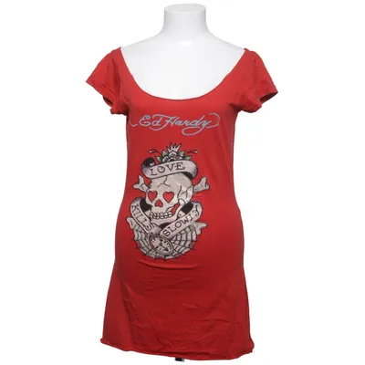 Kjole (Rød, Flerfarvet) fra Ed Hardy Bomuld