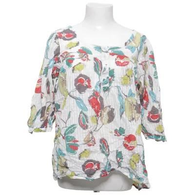 Blouse (White, Multicolored) from Hillevi Cotton