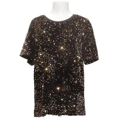 Top (Black, Gold) from Izabel London Polyester