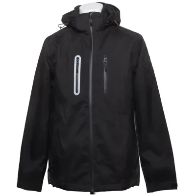 Allvädersjacka (Svart, Grå) från Bluewear Polyester