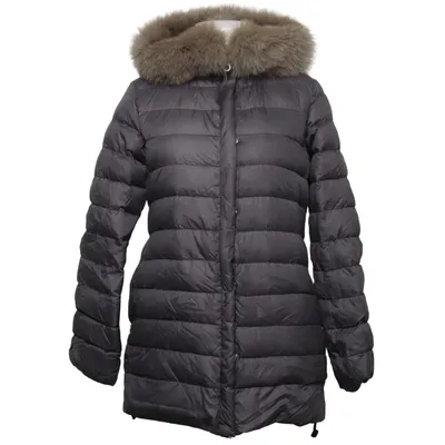 Winterjacke (Pelz an Kapuze abnehmbar) von Duvetica Polyamid, Daune